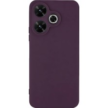Hsc Bilişim Redmi 13 4g Kılıf First Silikon - Mürdüm