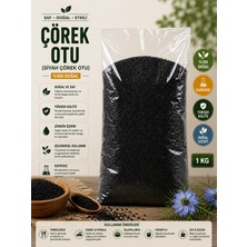 Meteksan Doğal Çörek Otu 1 kg – %100 Saf Siyah Çörek Otu | Katkısız, Taze ve Aromatik