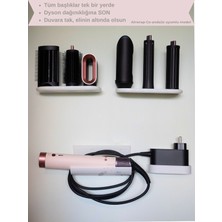 Dyson Coanda 2x Airwrap Uyumlu Duvar Organizer | Başlık Tutucu & Aksesuar Düzenleyici