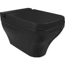 Bocchı Bocchi Scala Asma Klozet -Parlak Si̇yah - 1080-005-0128