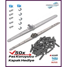 Çınaroğlu Ticaret Arçelik 9250 Pflı Bulaşık Makinesi Alt ve Üst Pervane Takımı + 50 Adet Pas Koruyucu + Stoper Pimi (20 Adet)