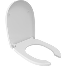 Bocchı Bocchi Önü Açik Klozet Kapaği Parlak Beyaz - A0324-001