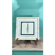 Detay Decor Elif Lam Mim Doğal Taş Tablo