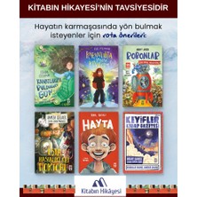 İlk Genç Timaş 4-5-6. Sınıf- Kanatlarımı Bulduğum Gün, Karanlıkta Yanan Kıvılcım, Robonlar 2 Bir Hayal Operasyonu, Eşya Hastalıkları Doktoru, Hayta, Keyifler Kebap Gazetesi(6kitap)
