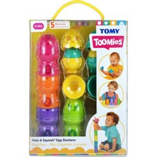 E-Vitrin 73083 Tomy - Saklambaçlı Yumurta Kule Seti 6-36 Ay