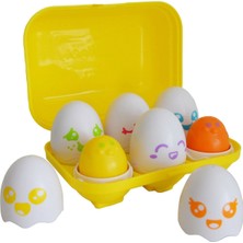 E-Vitrin 73560 Tomy Toomies Saklambaçlı Renkli Yumurtalar +6 Ay