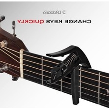 Aesco Planet Waves PW-CP-09S Ns Tri-Action Kapo E ve Western Gitarlar Için