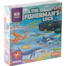 E-Vitrin Prs 32708 The Fisherman Sluck Pre School Puzzle -Ks Puzzle