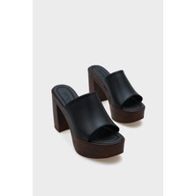 Capone Outfitters Maris Platform Tek Bantlı Kadın Terlik