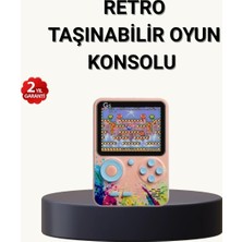 TKÇ 500 Klasik Oyunlu Retro Oyun Konsolu Taşınabilir ve Tv Bağlantılı