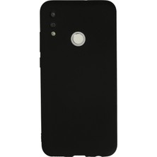 TKÇ Mey Ithalat®  Huawei P Smart 2019 Kılıf Nano Içi Kadife Silikon - Siyah