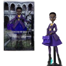 E-Vitrin JDR71 Monster High Koleksiyon - Wednesday Bianca Bebek