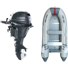 Marinport 4.00 Ahşap Taban Şişme Bot + Yamaha 15 Hp Deniz Motoru