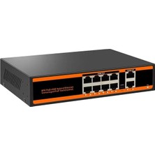 MarkEntegra Powermaster PM-25011 8 Port Gigabit Poe Switch