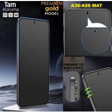 Teknoparkta Samsung A36 A56 Uyumlu Mat Ekran Koruyucu Seramik Nano Tam Kaplar
