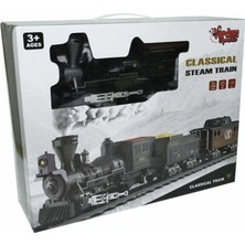 E-Vitrin FF-1613A Işıklı ve Sesli Classic Buharlı Tren