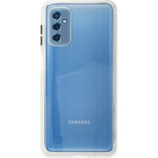 TKÇ Mey Ithalat®  Samsung Galaxy M52 5g Kılıf Miami Şeffaf Silikon - Şeffaf