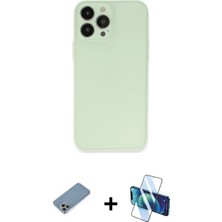 Pileli Store Pilelistore™ iPhone 13 Pro Kılıf Atlas Minimal Prime - Siyah 3D Antistatik Seramik Nano Ekran Koruyucu + Shine Kamera Lens Koruma Cam - Gı
