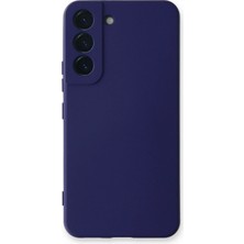 Mey Ithalat  Samsung Galaxy S23 Plus Kılıf Nano Içi Kadife Silikon - Mor