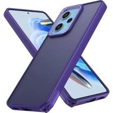 TKÇ Mey Ithalat®   Redmi 13 4g Kılıf Elegant Kapak - Derin Mor