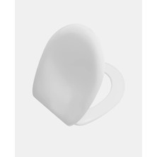 VitrA 23-003-001 Opal Klozet Kapağı Beyaz Oval Nuvoplast ile Şık ve Dayanıklı Tasarım