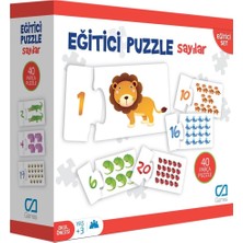 E-Vitrin CA.5031 Ca Games, Eğitici Puzzle Sayılar