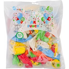 E-Vitrin Ak-01 Punch Balon 100 Adet