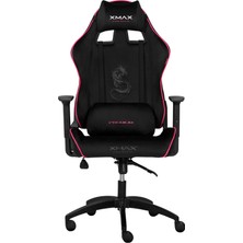 XMAX Rio Siyah Oyuncu Koltuğu Metal Yapı ile Ergonomik Tasarım ve Konforlu Destek
