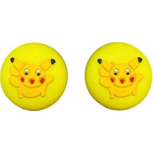 Ps5 Dualsense 1 Çift Xbox 360 One S x ,ps4,ps3,nintendo Uyumlu Desenli Analog Koruyucu Başlığı Pokemon