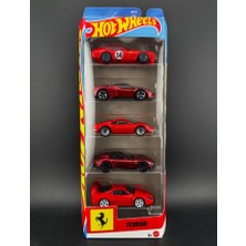 Hot Wheels Ferrari 5'li Kutu