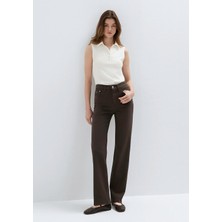 Mavi Sky Classic Denim Koyu Kahverengi Gabardin Pantolon 1010627-A3931