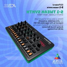 Aesco Aıra Compact S-1 Tweak Synth | Modern Aletlerle Ultra Taşınabilir Mikro Polisentezleyici | D-Motion Ses Kontrolü | 4,5 Saat Kablosuz Pil Çalışması | Hafif ve Sağlam