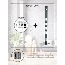 Aesco Dikey Süpürge Standı | Şarjlı Süpürge Standı | Dyson Stand | Bütün Süpürge Modelleri ile Uyumlu | V15-GEN5 Uyumlu | Paslanmaz