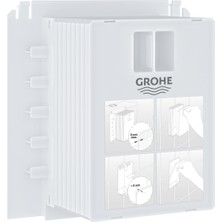 Grohe - Gömme Rezervuar Küçük Kapak Şablonu Revizyon Şaftı - G40911000