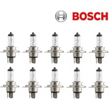 Bosch H4 12V 60/55W Far Ampulü 10 Adet Uyumlu