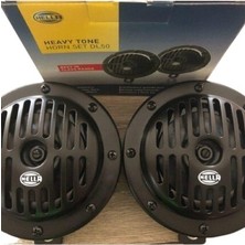 Hella Süperton Korna Ikili Set 12 Volt Yeni Model Perçinli