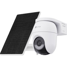 Ezviz Ezvız 4mp Ptz Gözetleme Kamerası Dış Mekan Bataryası, Kablosuz Wifi Dış Mekan Kamerası, 360° Gözetim, Renkli Gece Görüşü, Aı Kişi ve Araç Algılama, 2 Yönlü Ses, 5W Güneş Panelli Cb8 Lite