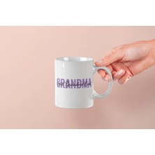 Mithor Shop ’’best Grandma Ever’’ Yazılı Tasarım Kupa - Büyükanneye Hediye