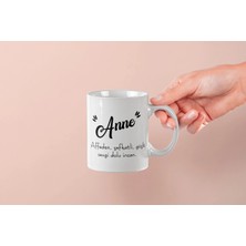 Mithor Shop ’’anne’’ Sözlük Anlamı Tasarım Kupa  - Anneler Günü Hediyesi