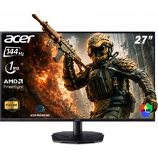 Acer KG270 P0 27" 1920 x 1080 144 Hz VA Panel Oyuncu Monitörü  UM.HX0EE.047 1ms Tepki Süresi