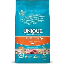 Uravas Store Unique Puppy Medium&amp;large With Lamb 3 kg