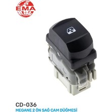 Ema Zengemtx Cam Açma Anahtari Megane Ii Ön Sağ Tekli - Yolcu