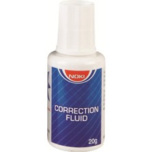 Noki 20 ml Sıvı Silici 2'li Paket Düzeltici Seti Kolay Kullanım ve Tam Kapatma Özelliği