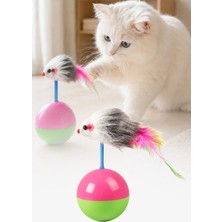 Omilife Kedi Oyuncağı Fare Desenli Hacıyatmaz