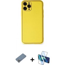 Pileli Store Pilelistore™ iPhone 11 Pro Kılıf Yadigar Klasik - Siyah 3D Antistatik Seramik Nano Ekran Koruyucu + Shine Kamera Lens Koruma Cam - Gs