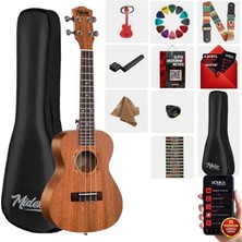 Midex TN-26M Tenör Ukulele 26" Maun Ahşap Özellikleri ile Set İçeriğiyle Geliyor