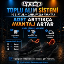 10 Çift / Toptan Satış - Fly Iş Güvenlik Ayakkabısı, Süet