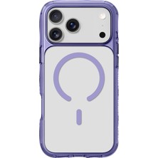 Laut iPhone 17 Pro Manyetik Silikon Kılıf – Magsafe Uyumlu Tpu/pc Premium Koruma Mor