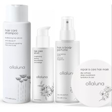 Ollaluna Hair Shampoo & Saç Serumu & Body Perfume & Hair Mask