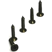 Renas Store Klips, Menteşe, Ayak, Ağaç, Sunta Vidası 3X13 mm - Siyah 100 Adet